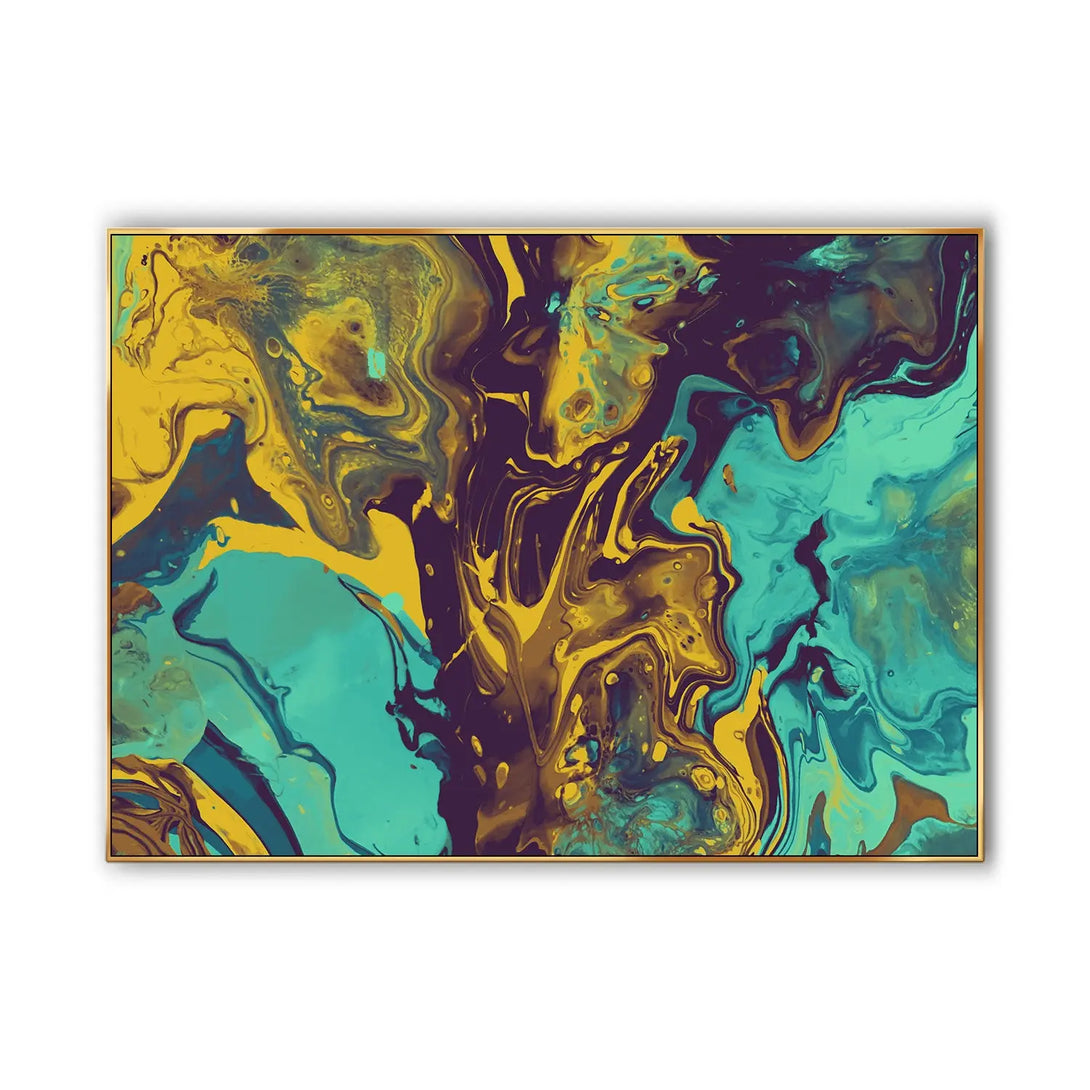 Colorful graffiti fluid art GA#004 - iHomeArt