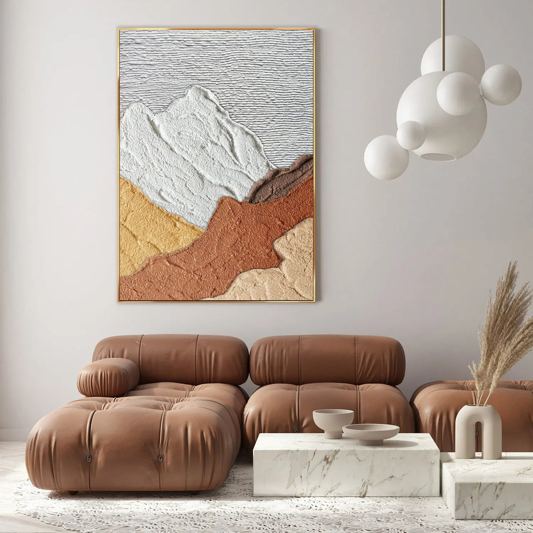 Textured Wabi-Sabi wall art WA#011 - iHomeArt