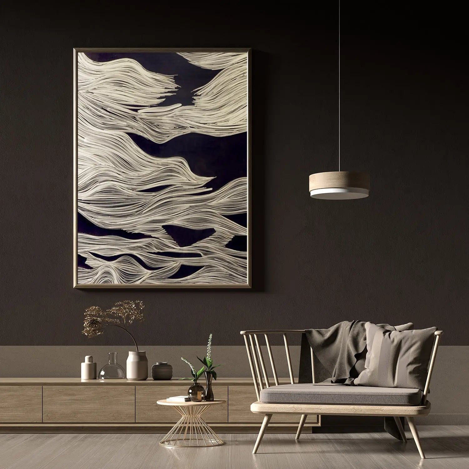 Plaster art PA#008 | Textured minimalist art – iHomeArt