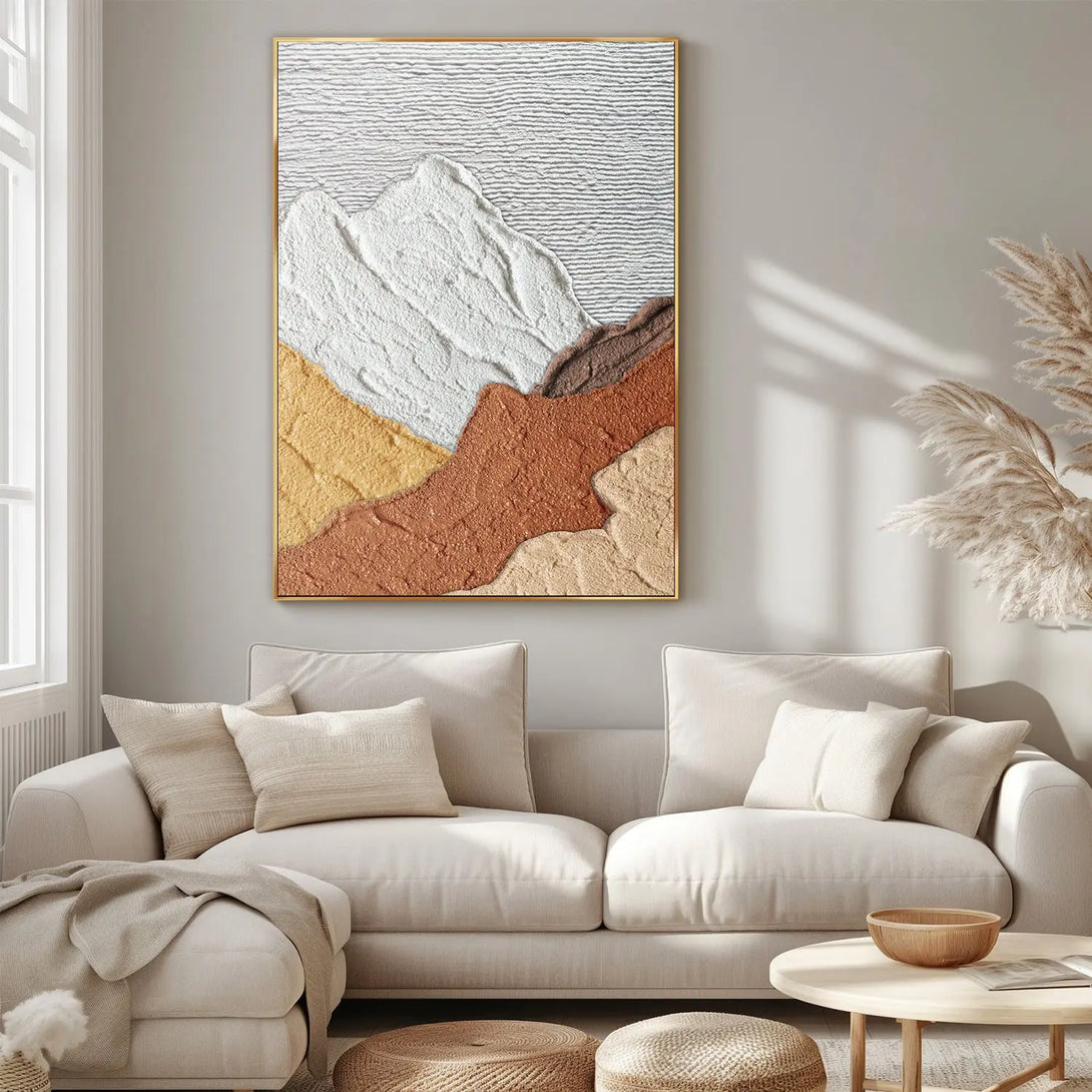 Textured Wabi-Sabi wall art WA#011 - iHomeArt