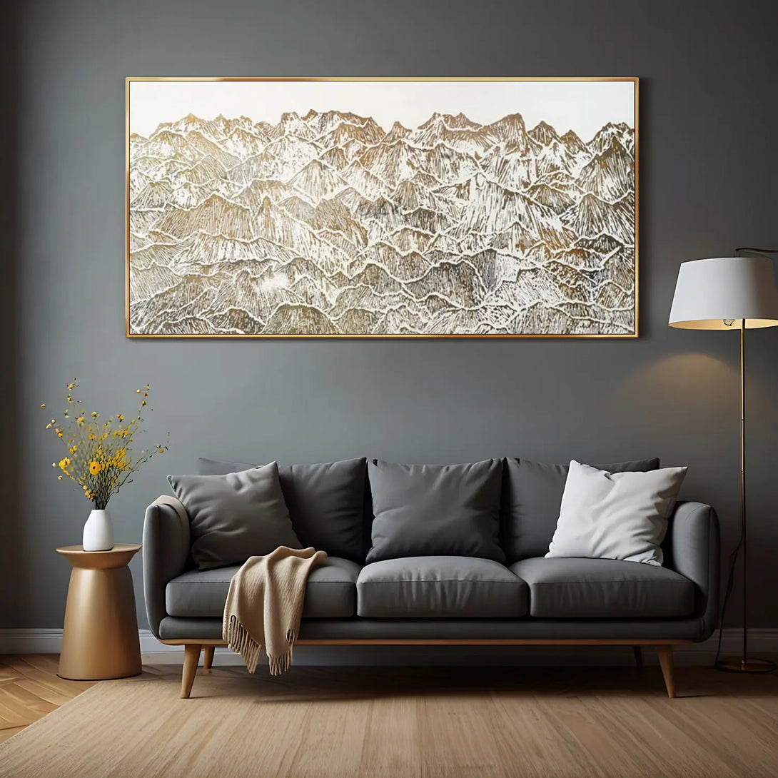 3D textured plaster wall art PA#003 - iHomeArt