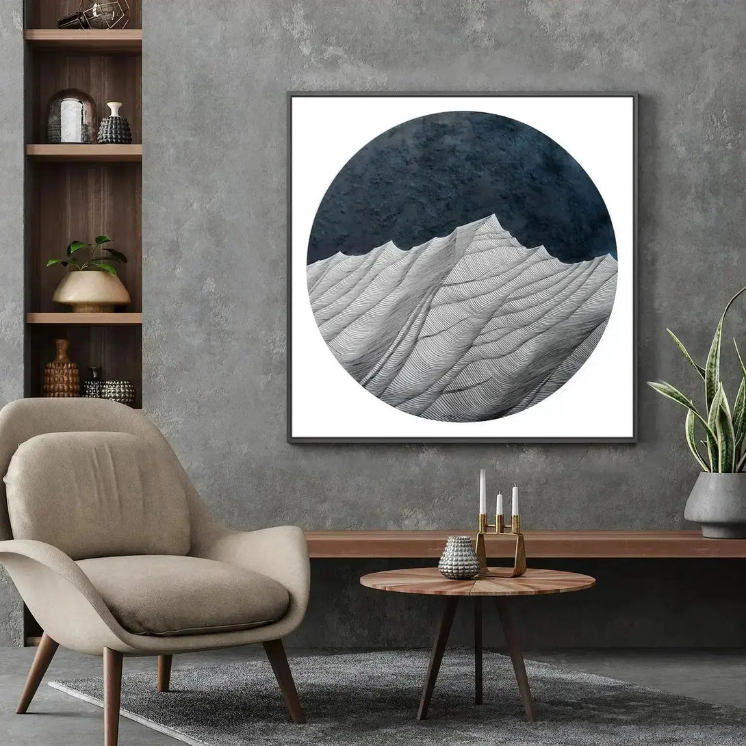 3D minimalist textured plaster art PA#002 - iHomeArt