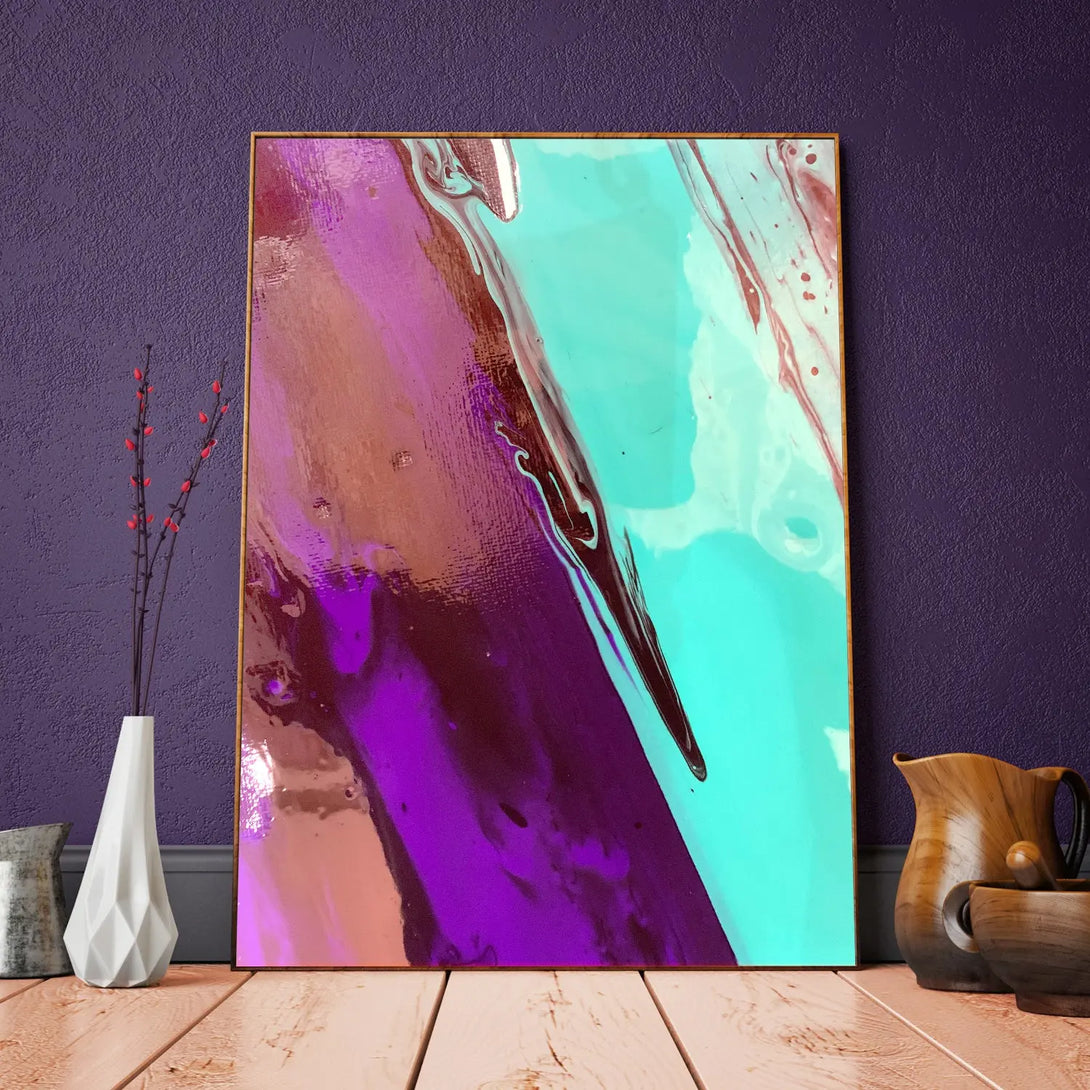 Abstract graffiti/fluid art GA#001 - iHomeArt