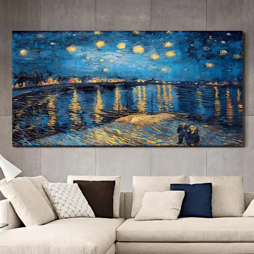 Van Gogh Starry Night Oil Painting CA#047 – iHomeArt