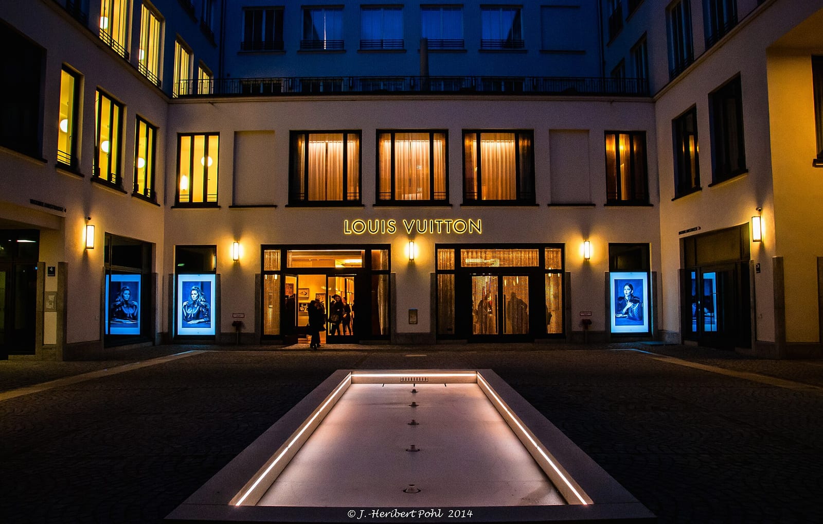 Luxury shop in the historic Residenzpost building on Munich's Maximilianstraße